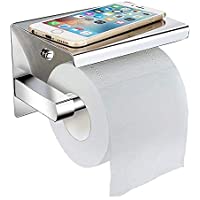 Portarollos Papel Higienico- portarrollos baño Adhesivo- Acero Inoxidable SUS304- Porta Rollos de Papel Higienico con el…